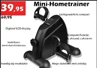 iTEK Mini-Hometrainer aanbieding