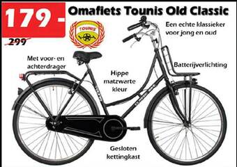 iTEK Omafiets Tounis Old Classic aanbieding