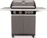 Bol.com Patton Patio Pro Chef 4+1 Gasbarbecue - Frozen Grey aanbieding