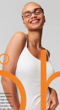 HEMA Dameshemd met Ingebouwde Cups aanbieding