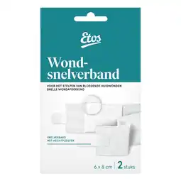 Etos Etos Wondsnelverband 6x8cm aanbieding