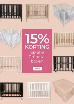 Prenatal op Prénatal boxen aanbieding