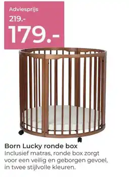 Prenatal Born Lucky ronde box aanbieding