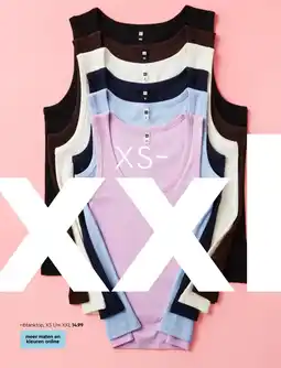 HEMA Ribtanktop aanbieding