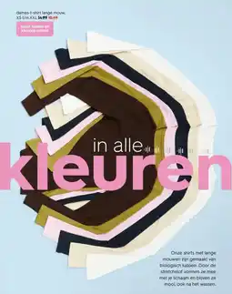 HEMA Dames T-Shirt Lange Mouw aanbieding