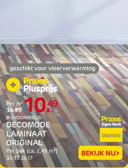 Praxis Decomode Laminaat Original aanbieding