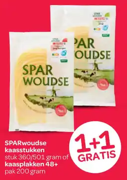 Spar Spar Woudse Kaasstukken of Kaasplakken 48+ aanbieding