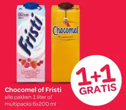 Spar Chocomel of Fristi aanbieding