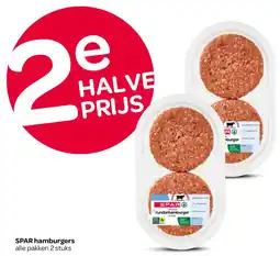 Spar Spar Hamburgers aanbieding