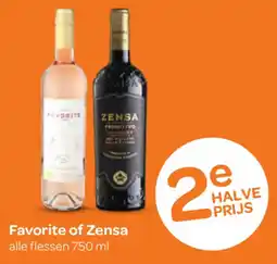 Spar Favorite of Zensa aanbieding