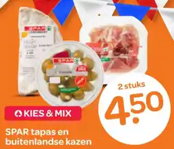 Spar Spar Tapas en Buitenlandse Kazen aanbieding