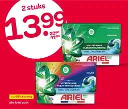 Spar alle Ariel pods aanbieding