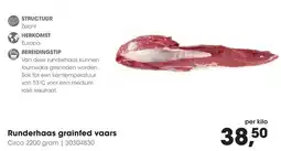 HANOS Runderhaas grainfed vaars aanbieding