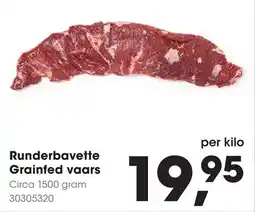 HANOS Runderbavette Grainfed Vaars aanbieding
