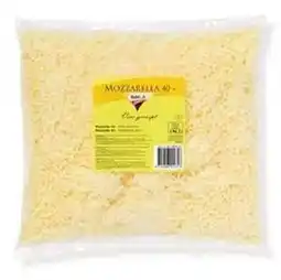 HANOS Hanos Selektie Gesneden & Geraspte Kaas Mozzarella 40+ aanbieding