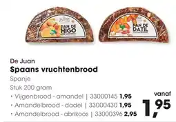 HANOS De Juan Spaans Vruchtenbrood aanbieding