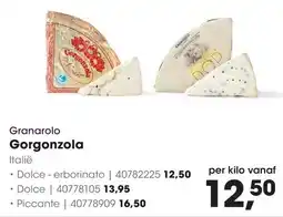 HANOS Granarolo Gorgonzola aanbieding