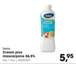 HANOS Debic Cream plus mascarpone 36,5% aanbieding