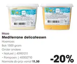 HANOS Maza Mediterrane Delicatessen aanbieding