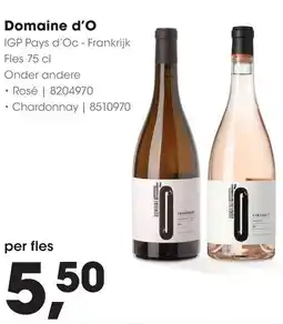 HANOS Domaine d'O aanbieding
