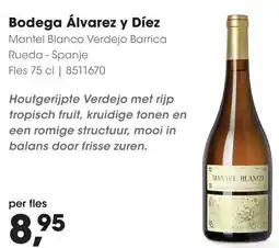 HANOS Bodega Álvarez y Díez aanbieding
