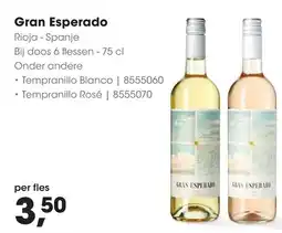 HANOS Gran Esperado aanbieding