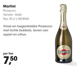 HANOS Martini Prosecco aanbieding