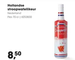 HANOS Hollandse stroopwafellikeur aanbieding