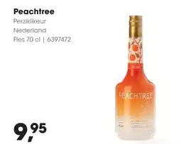 HANOS Peachtree Perziklikeur aanbieding