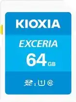 Bol.com Kioxia - Exceria SDXC Geheugenkaart 64GB - UHS-I Klasse 10 - 100MB/s aanbieding