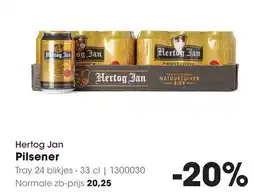 HANOS Hertog Jan Pilsener aanbieding