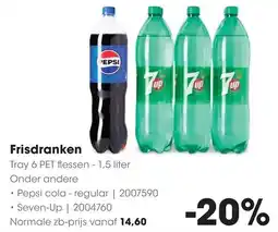 HANOS Frisdranken aanbieding