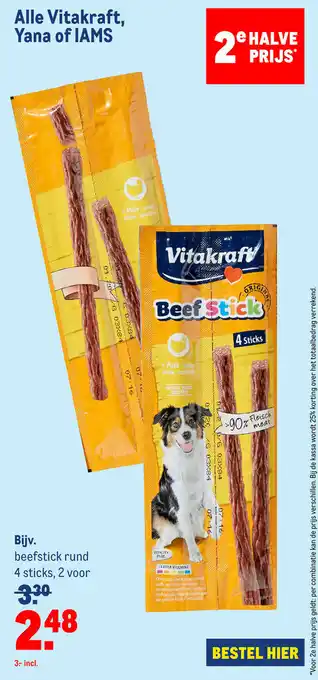 Makro Vitakraft, Yana of IAMS aanbieding