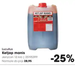 HANOS Lucullus Ketjap manis aanbieding
