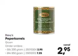 HANOS Davy's Peperkorrels Groen aanbieding