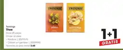HANOS Twinings thee aanbieding