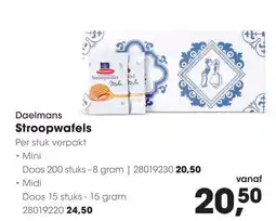 HANOS Daelmans Stroopwafels aanbieding