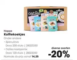 HANOS Hoppe Koffiekoekjes aanbieding