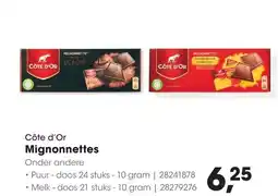 HANOS Côte d'Or Mignonnettes aanbieding