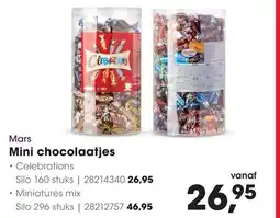 HANOS Mars Mini chocolaatjes aanbieding
