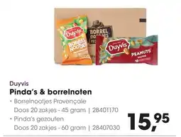 HANOS Duyvis Pinda's & borrelnoten aanbieding