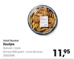 HANOS Veldt Banket Zoutjes aanbieding