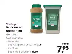 HANOS Verstegen Kruiden en specerijen aanbieding