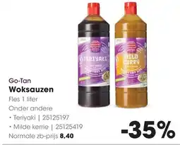 HANOS Go-Tan Woksauzen aanbieding