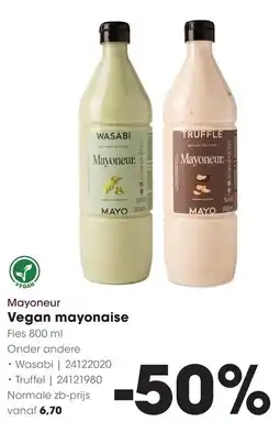 HANOS Mayoneur Vegan mayonaise aanbieding