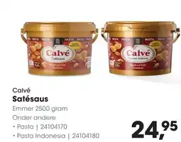 HANOS Calvé Satésaus aanbieding