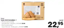 HANOS Bridor Luxe mini broodjes aanbieding