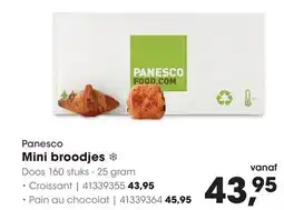 HANOS Panesco Mini broodjes aanbieding