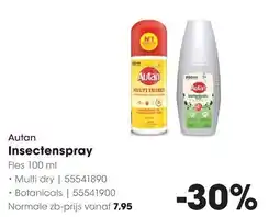 HANOS Autan Insectenspray aanbieding