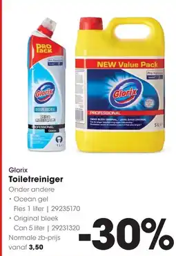 HANOS Glorix Toiletreiniger aanbieding